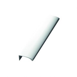 Greep Edge Straight Hoogglans aluminium