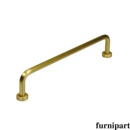 Greep Lounge 7x160x174mm Mat messing