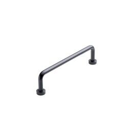 Greep Lounge Gun metal 160mm.