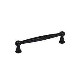 Greep Vesto Oud zwart 128 mm