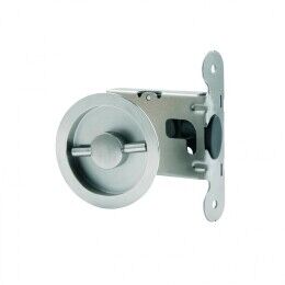 I-3250/1 schuifdeurslot rond 48x50 RVS