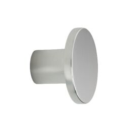 Knop paddenstoel mat chroom 26mm en 41mm