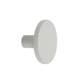 Knop paddenstoel wit 26mm en 41mm