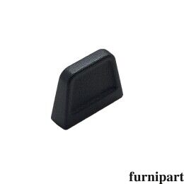 Knop Pago oud zwart 32mm