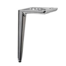 Meubelpoot 150mm gepolijst plaat