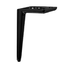 Meubelpoot 150mm zwart plaat