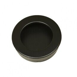 Ronde infreeskom  Mat zwart