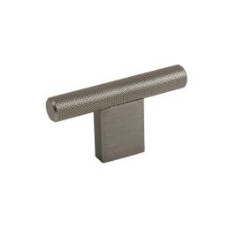 T- Knop ribbel Ø10mm 60mm H-33mm RVS look