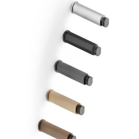 Deurstopper Brooklyn Gun Metal geborsteld