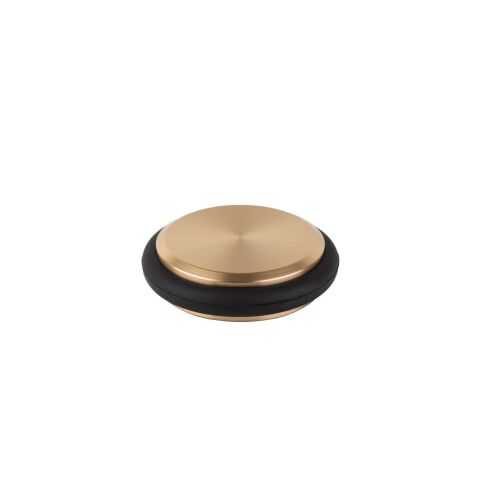 Deurstopper Low Messing geborsteld 48mm en 68mm