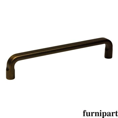 Draadgreep facet donker antiek brons 64mm 160mm 320mm