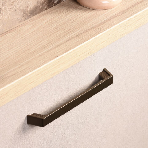 Greep Affido Bruin metallic 160mm en 320mm