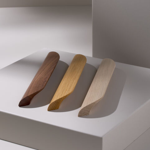 Greep Archive Onbehandeld eiken	64mm, 192mm, 320mm, 512mm en 768mm