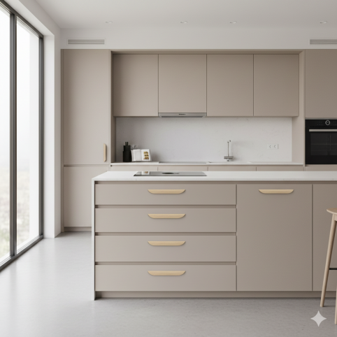 Greep Archive Onbehandeld eiken	64mm, 192mm, 320mm, 512mm en 768mm