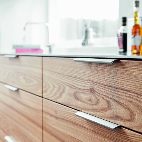 Greep Edge round RVS look 40mm, 200mm en 350mm