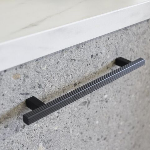 Greep Gioco mat zwart 160mm en 320mm
