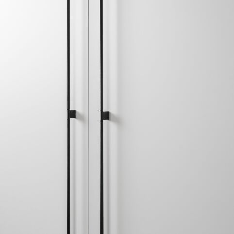 Greep Point Mat Zwart 192mm, 320mm en 960mm