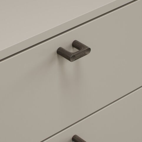 Greep Punto Donker eiken	32mm en 160mm