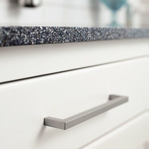 Greep Square RVS look 224mm