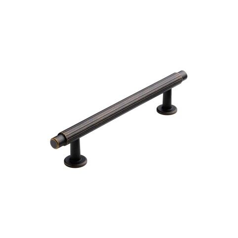 Greep Villa Donker antiek brons 128mm en 192mm