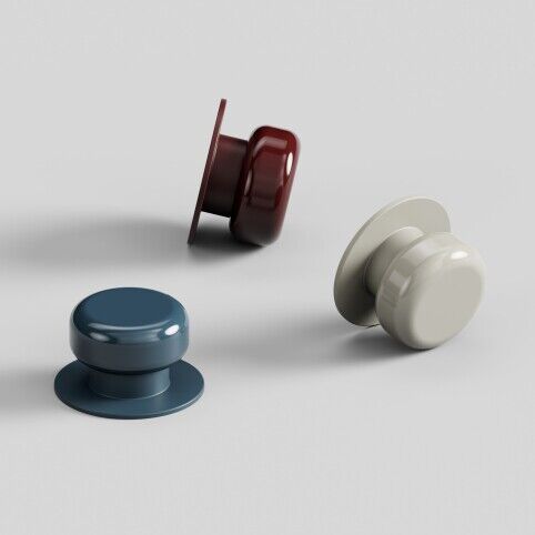 Knop Colette Blauw 16mm
