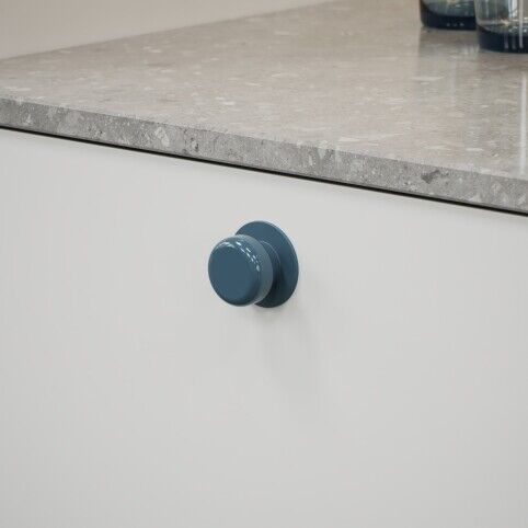 Knop Colette Blauw 16mm