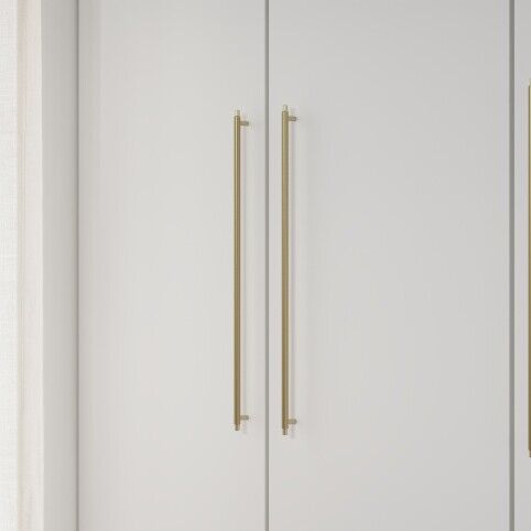 Manor glimmend messing 128mm, 192mm en 640mm