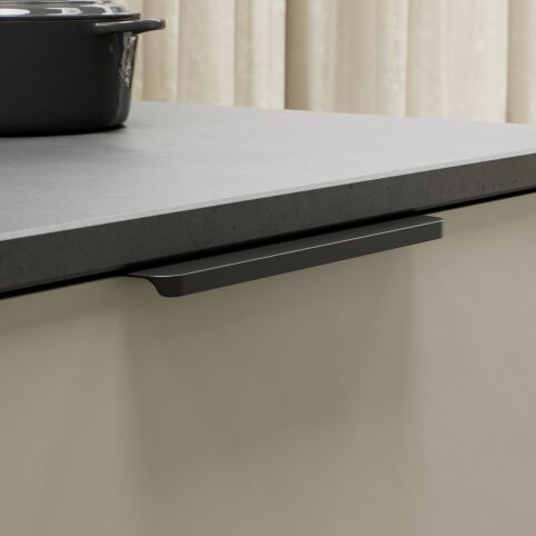 Profiel Comet Mat zwart 50 en 200mm