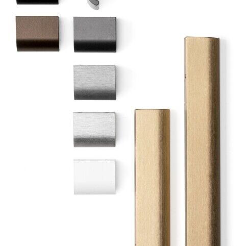 Profiel greep Ona RVS look 50mm, 200mm, 350mm, 600mm en 1100mm