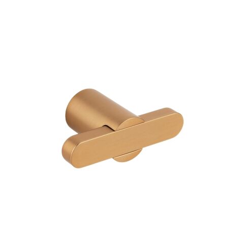 T-Knop Fusion Messing Geborsteld
