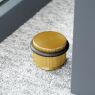 Deurstopper Arpa floor Mat messing geborsteld