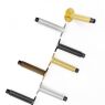Deurstopper Arpa wall Mat Messing Geborsteld