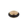 Deurstopper Low Messing geborsteld 48mm en 68mm