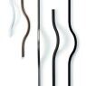 Greep Brave metallic antraciet 128mm, 192mm, 320mm, 480mm en 1120mm