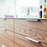 Greep Edge round RVS look 40mm, 200mm en 350mm