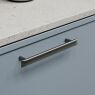 Greep Flow Gun metal 160mm en 320mm