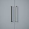 Greep Flow Gun metal 160mm en 320mm