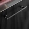 Greep Villa Gun metal 128mm en 192mm