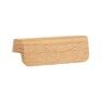 houten Greep Flapp eiken 32mm, 160mm en 1100mm