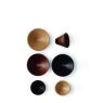 Knop Conic walnoot 29mm en 43mm