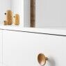 Knop Disc walnoot 38mm en 50mm