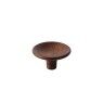 Knop Disc walnoot 38mm en 50mm