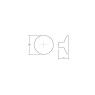 Knop Disc walnoot 38mm en 50mm