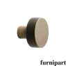 Knop Simon Donker antiek brons 35mm
