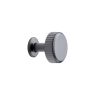 Knop Villa Round Gun metal 30mm