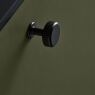 Knop Villa Round Gun metal 30mm