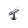 Knop Villa T Gun Metal 50mm