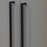 Ovale greep zwart 160mm en 320mm