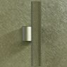 Ronde structuur T-knop Metallic groen 65mm